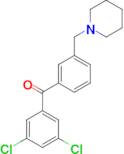 3,5-dichloro-3'-piperidinomethyl benzophenone