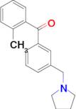 2-methyl-3'-pyrrolidinomethyl benzophenone