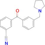 3-cyano-3'-pyrrolidinomethyl benzophenone