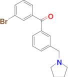 3-bromo-3'-pyrrolidinomethyl benzophenone