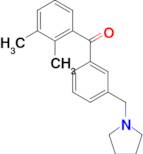 2,3-dimethyl-3'-pyrrolidinomethyl benzophenone