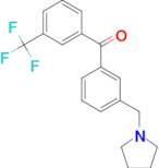 3'-pyrrolidinomethyl-3-trifluoromethylbenzophenone