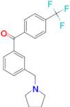 3-pyrrolidinomethyl-4'-trifluoromethylbenzophenone