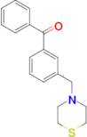3-(thiomorpholinomethyl)benzophenone