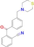 2-cyano-3'-thiomorpholinomethyl benzophenone