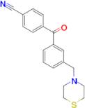 4'-cyano-3-thiomorpholinomethyl benzophenone