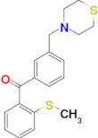 2-thiomethyl-3'-thiomorpholinomethyl benzophenone