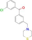 3-chloro-3'-thiomorpholinomethyl benzophenone