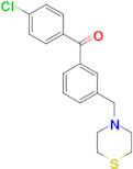 4'-chloro-3-thiomorpholinomethyl benzophenone