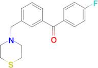 4'-fluoro-3-thiomorpholinomethyl benzophenone