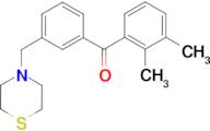 2,3-dimethyl-3'-thiomorpholinomethyl benzophenone