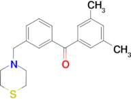 3,5-dimethyl-3'-thiomorpholinomethyl benzophenone