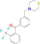 3'-thiomorpholinomethyl-2-trifluoromethylbenzophenone