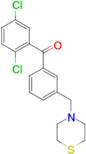 2,5-dichloro-3'-thiomorpholinomethyl benzophenone