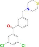 3,5-dichloro-3'-thiomorpholinomethyl benzophenone