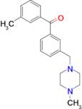 3-methyl-3'-(4-methylpiperazinomethyl) benzophenone