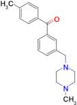 4'-methyl-3-(4-methylpiperazinomethyl) benzophenone