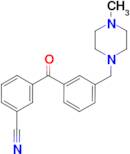 3-cyano-3'-(4-methylpiperazinomethyl) benzophenone
