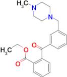 2-carboethoxy-3'-(4-methylpiperazinomethyl) benzophenone