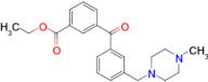 3-carboethoxy-3'-(4-methylpiperazinomethyl) benzophenone