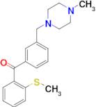 3'-(4-methylpiperazinomethyl)-2-thiomethylbenzophenone