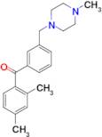 2,4-dimethyl-3'-(4-methylpiperazinomethyl) benzophenone
