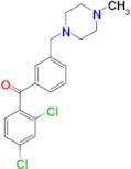 2,4-dichloro-3'-(4-methylpiperazinomethyl) benzophenone