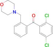 2,5-Dichloro-2'-morpholinomethyl benzophenone