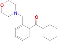 Cyclohexyl 2-(morpholinomethyl)phenyl ketone