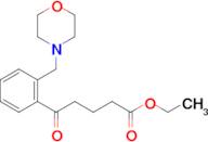 Ethyl 5-[2-(morpholinomethyl)phenyl]-5-oxovalerate