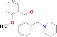 2-Methoxy-2'-piperidinomethyl benzophenone