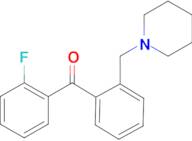 2-Fluoro-2'-piperidinomethyl benzophenone