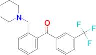 2-Piperidinomethyl-3'-trifluoromethylbenzophenone