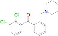 2,3-Dichloro-2'-piperidinomethyl benzophenone