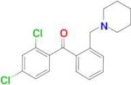 2,4-dichloro-2'-piperidinomethyl benzophenone