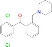 2,5-dichloro-2'-piperidinomethyl benzophenone