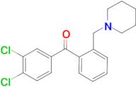 3,4-dichloro-2'-piperidinomethyl benzophenone