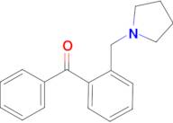 2-(Pyrrolidinomethyl)benzophenone