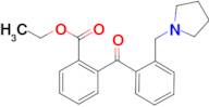 2-carboethoxy-2'-pyrrolidinomethyl benzophenone