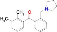 2,3-dimethyl-2'-pyrrolidinomethyl benzophenone