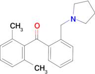 2,6-dimethyl-2'-pyrrolidinomethyl benzophenone