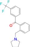 2-pyrrolidinomethyl-3'-trifluoromethylbenzophenone