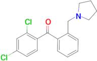 2,4-dichloro-2'-pyrrolidinomethyl benzophenone