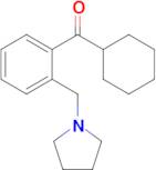 cyclohexyl 2-(pyrrolidinomethyl)phenyl ketone