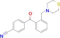4'-cyano-2-thiomorpholinomethyl benzophenone