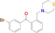 3'-bromo-2-thiomorpholinomethyl benzophenone