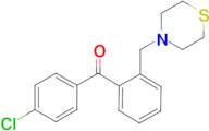 4'-chloro-2-thiomorpholinomethyl benzophenone