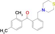 2,4-dimethyl-2'-thiomorpholinomethyl benzophenone