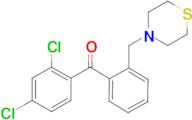 2,4-dichloro-2'-thiomorpholinomethyl benzophenone