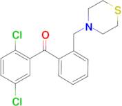 2,5-dichloro-2'-thiomorpholinomethyl benzophenone